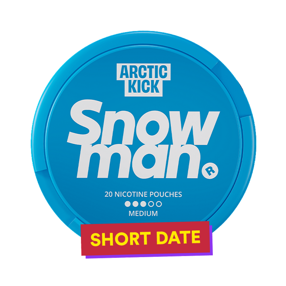 Snowman Arctic Kick Medium 9mg