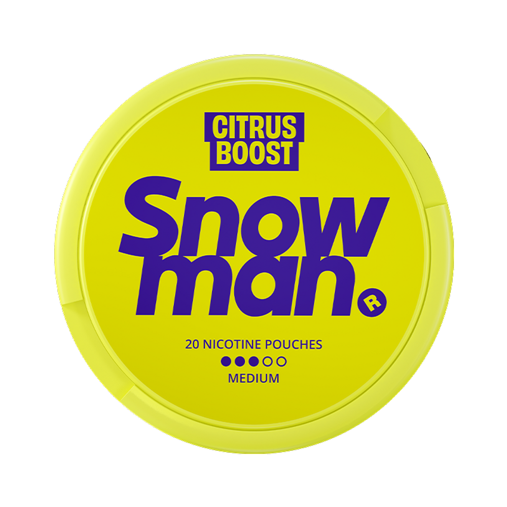 Snowman Citrus Boost Medium 9mg