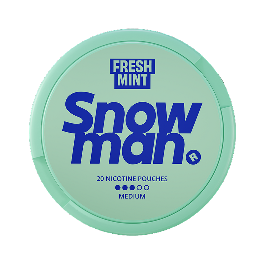 Snowman Fresh Mint Medium 9mg