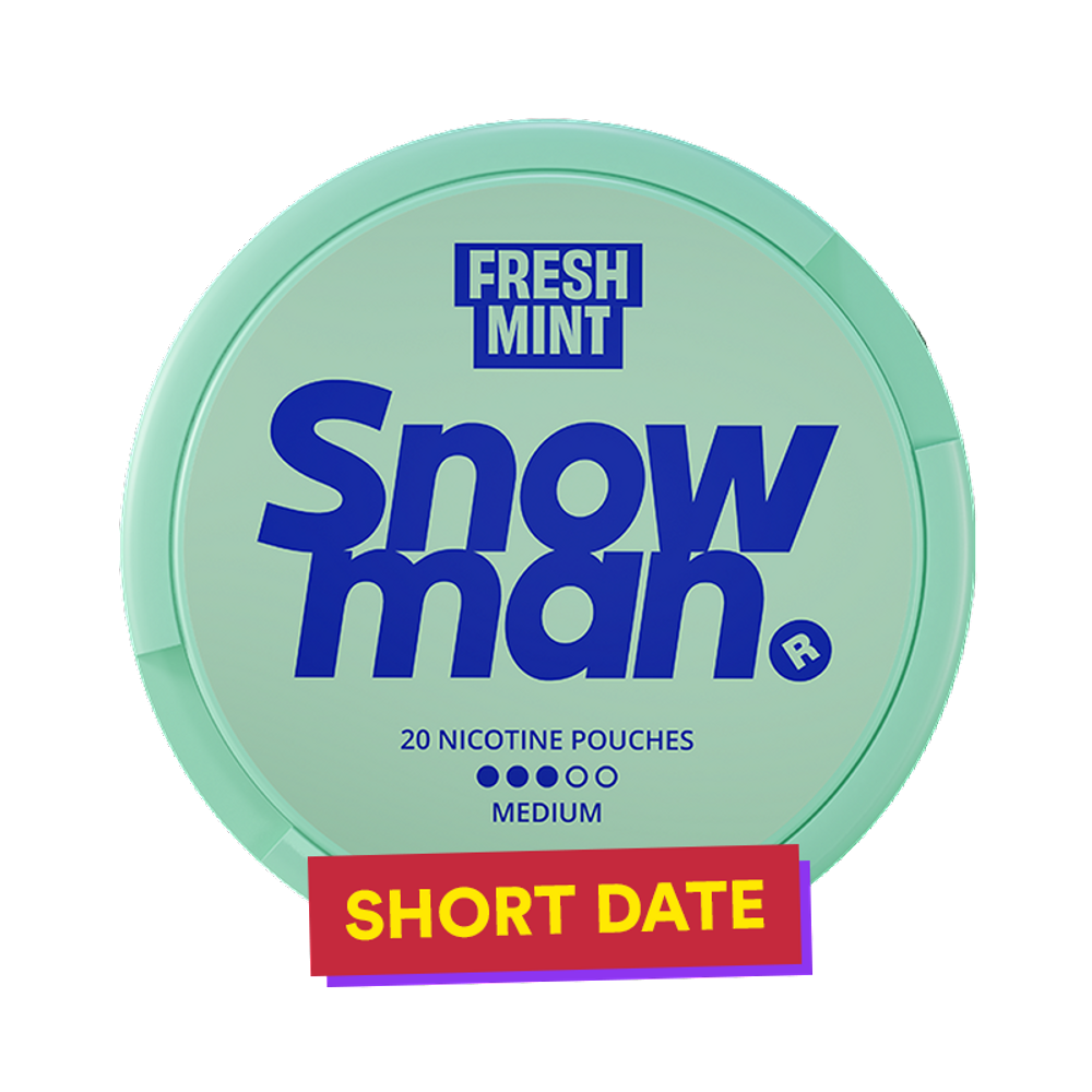 Snowman Fresh Mint Medium 9mg