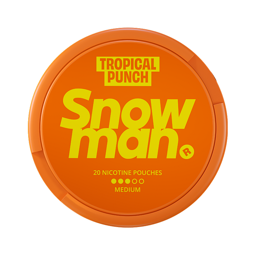 Snowman Tropical Punch Medium 9mg