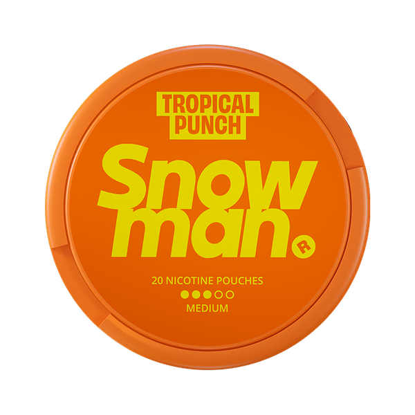 Snowman Tropical Punch Medium 9mg