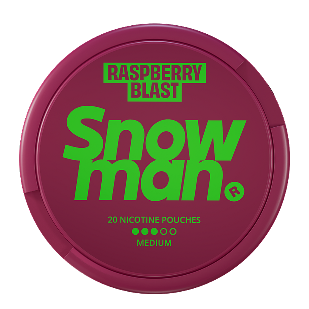 Snowman Raspberry Blast Medium 9mg