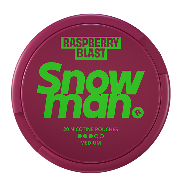 Snowman Raspberry Blast Medium 9mg