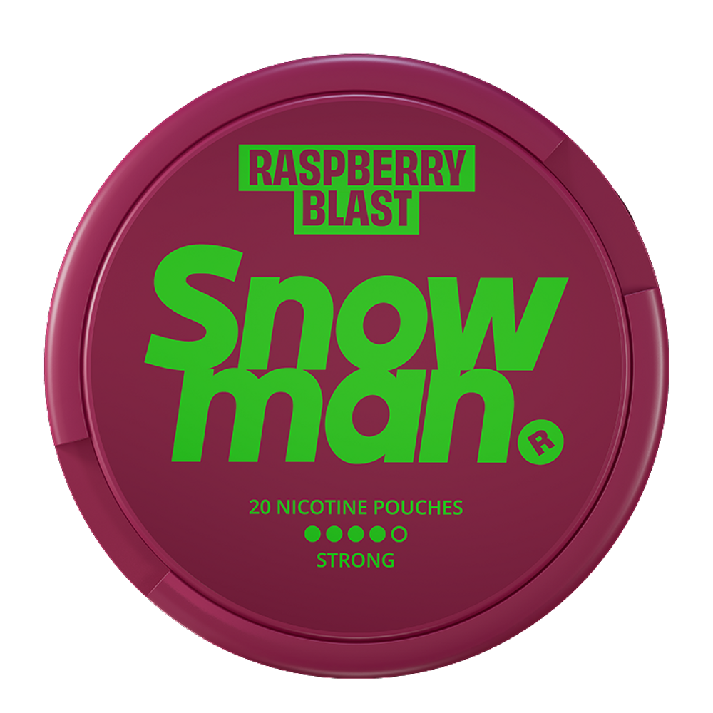 Snowman Raspberry Blast Strong 12mg