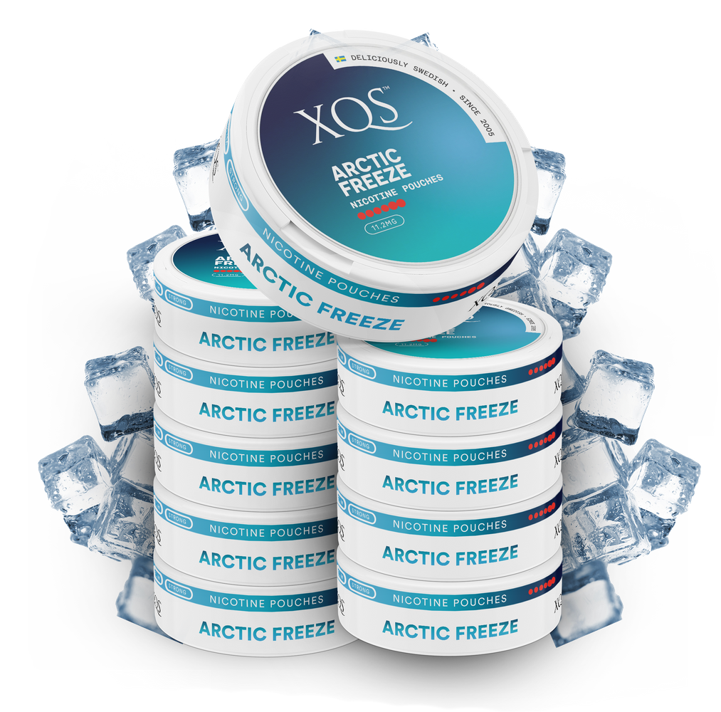 10 Cans XQS Arctic Freeze Ultra Strong