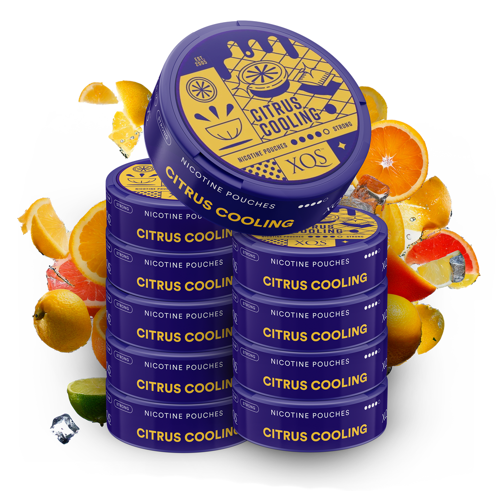 10 Cans XQS Citrus Cooling Strong