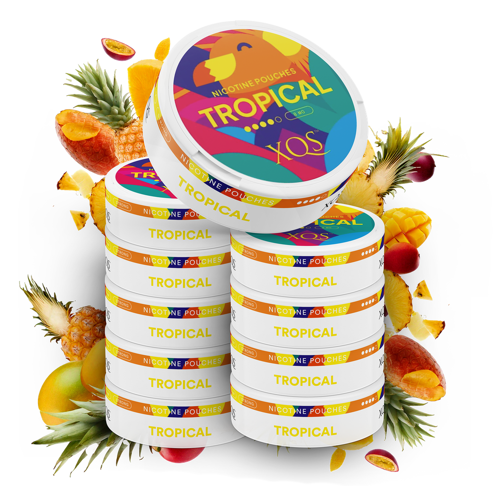 10 Cans XQS Tropical Strong