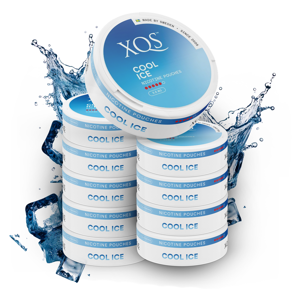 10 Cans XQS Cool Ice X-Strong