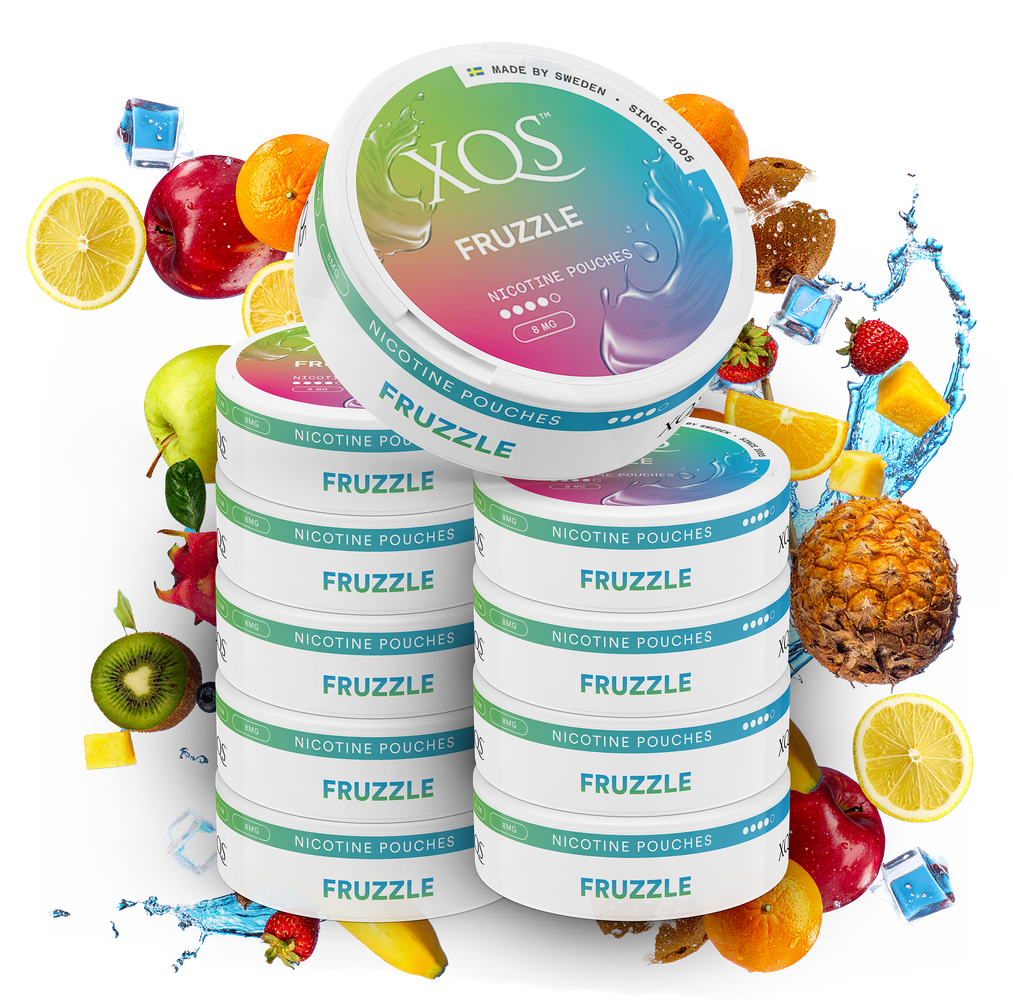 10 Cans XQS Fruzzle Strong