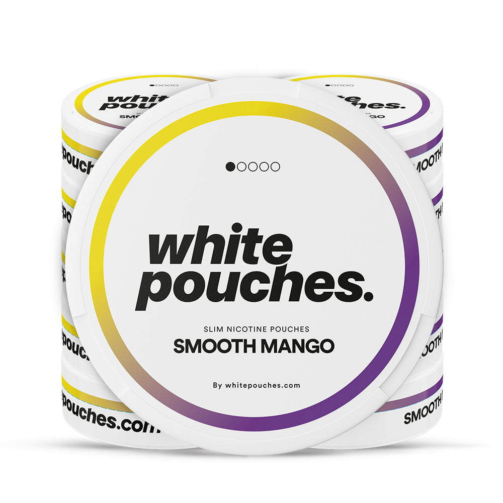 10x Whitepouches Smooth Mango Light