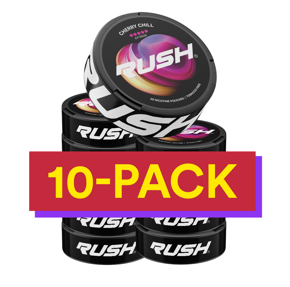10x Rush Cherry Chill EXTREME