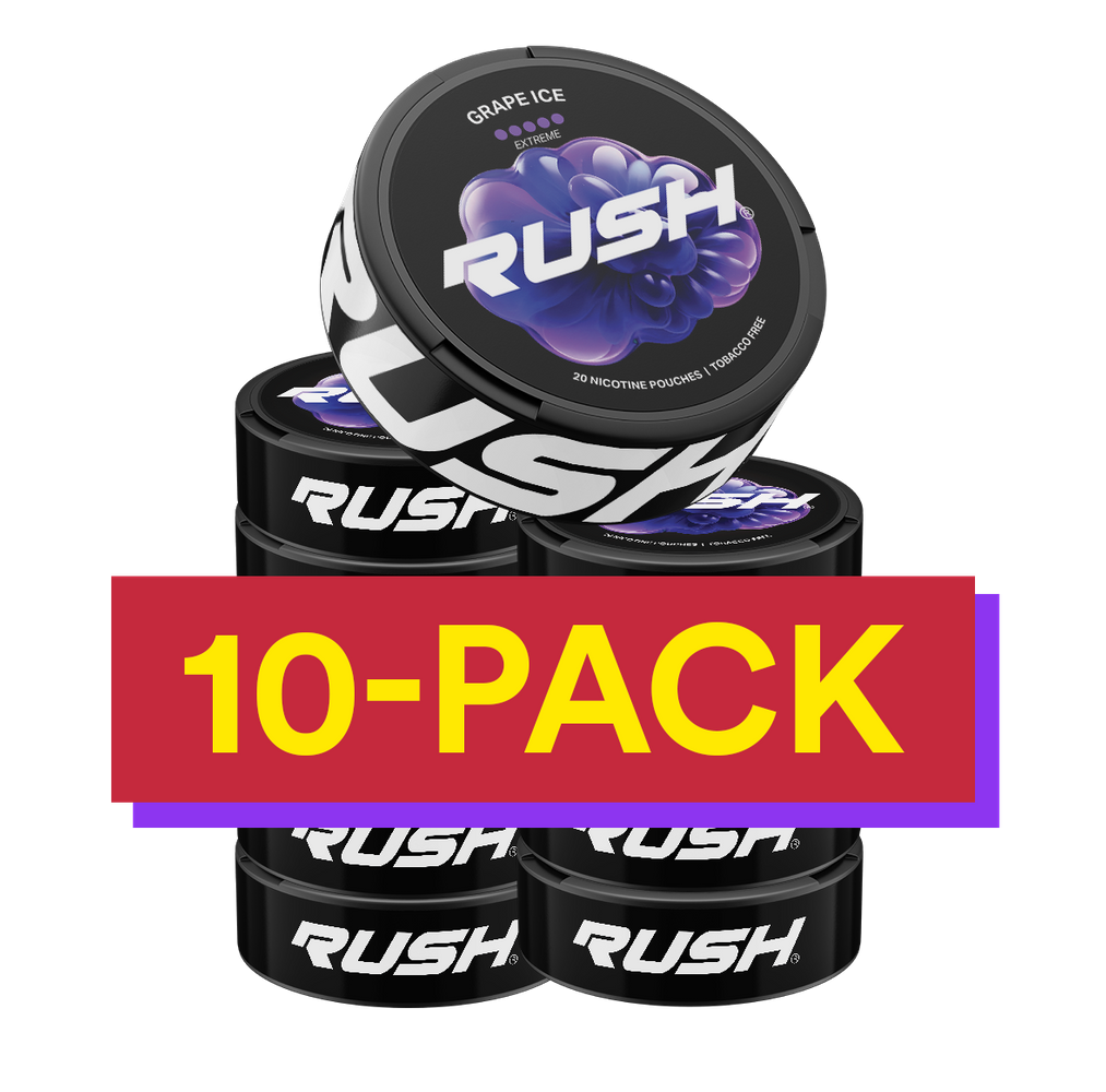 10x Rush Grape Ice EXTREME