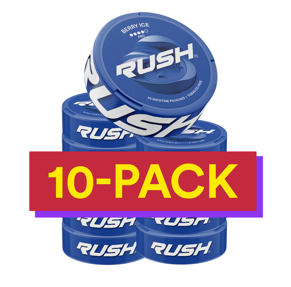 10x Rush Blueberry Ice PRO