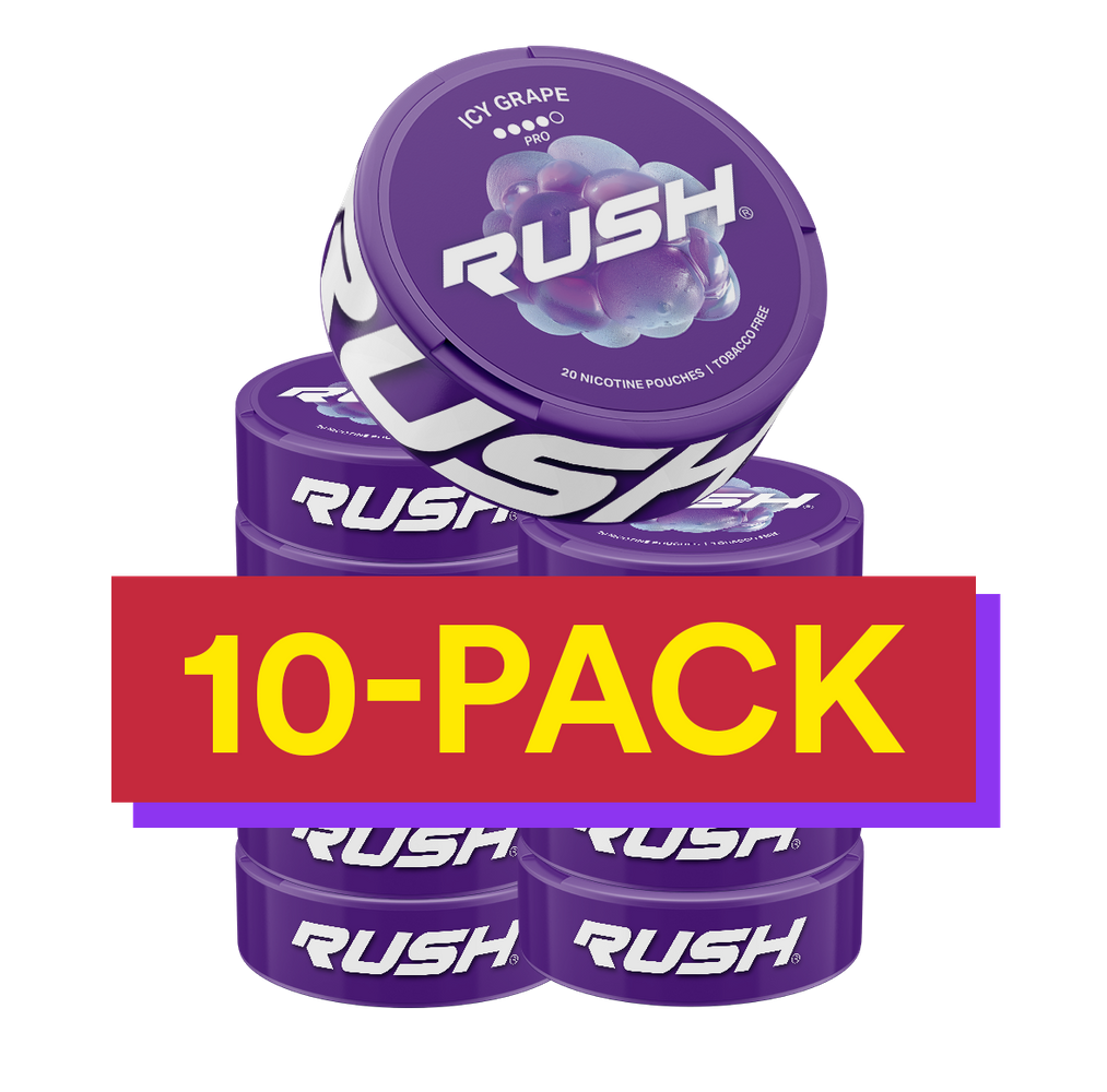 10x Rush Icy Grape PRO