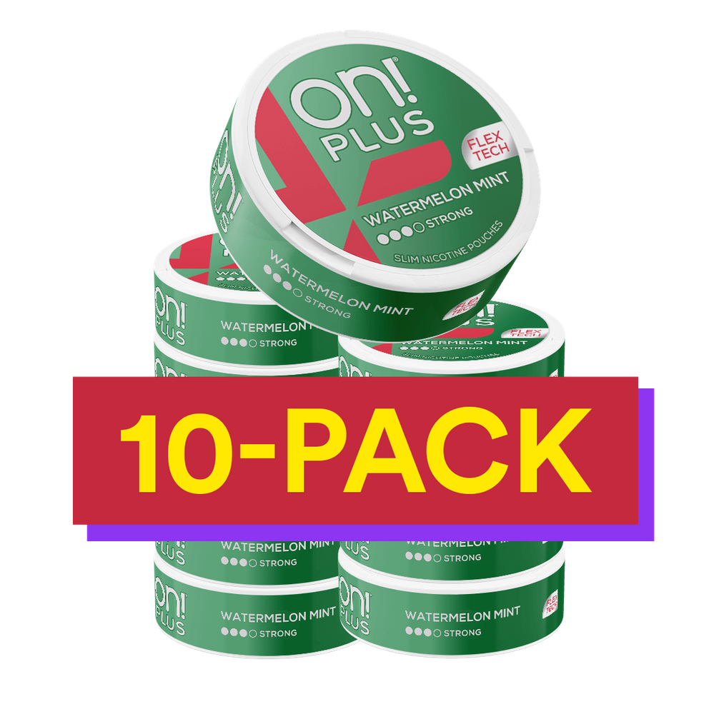 10x On! Plus Watermelon Mint Strong