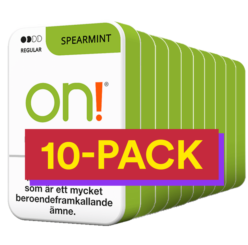 10x On! Spearmint Light