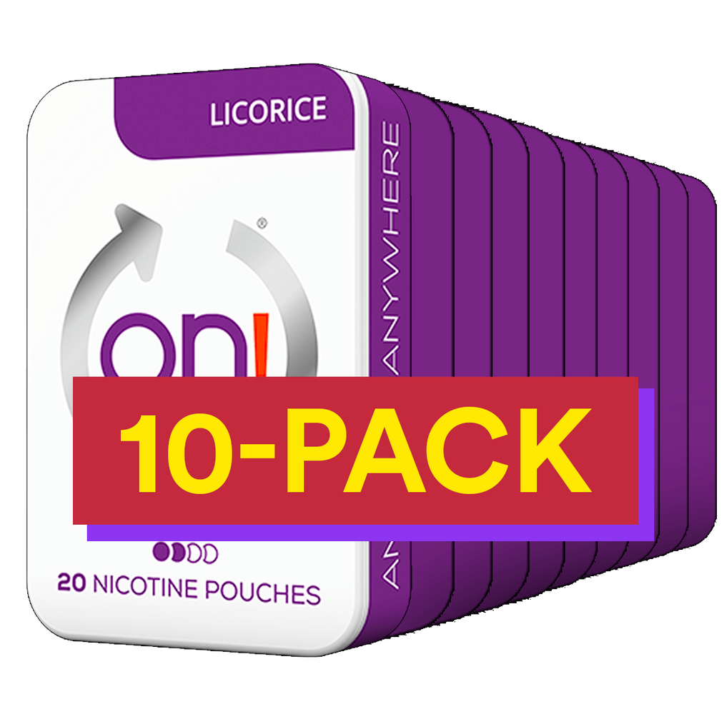10x On! Licorice Light