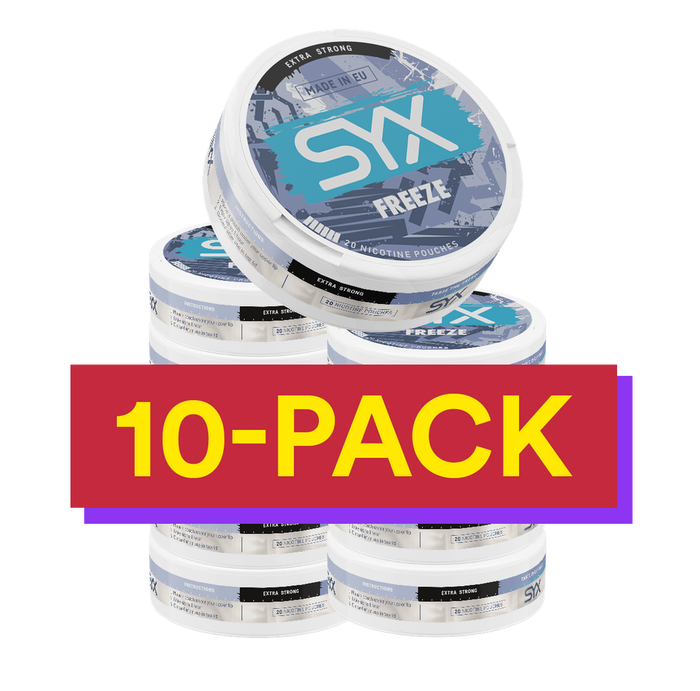 10x SYX Freeze Xtra Strong