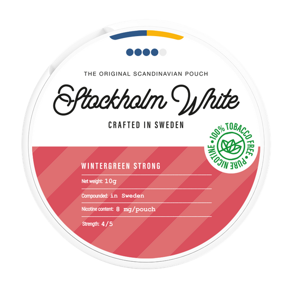Stockholm White Wintergreen Strong