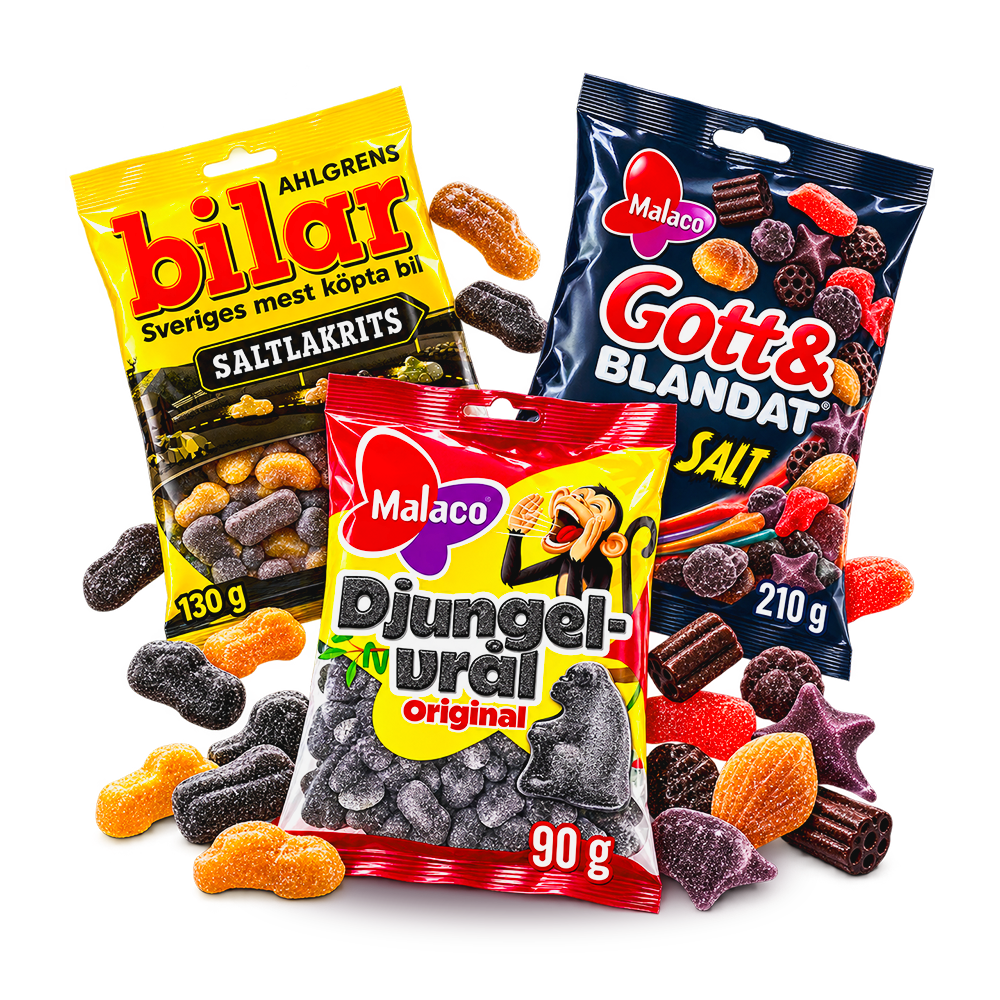 Swedish Candy - Nordic Super Salty Mix Pack