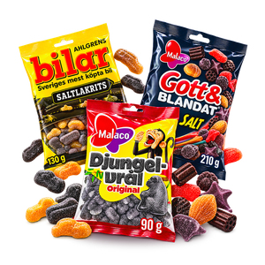 Swedish Candy - Nordic Super Salty Mix Pack