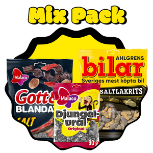 Swedish Candy - Nordic Super Salty Mix Pack