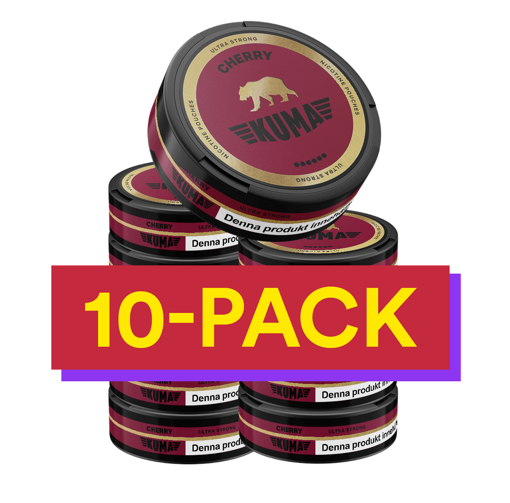 10x Kuma Cherry - Ultra Strong