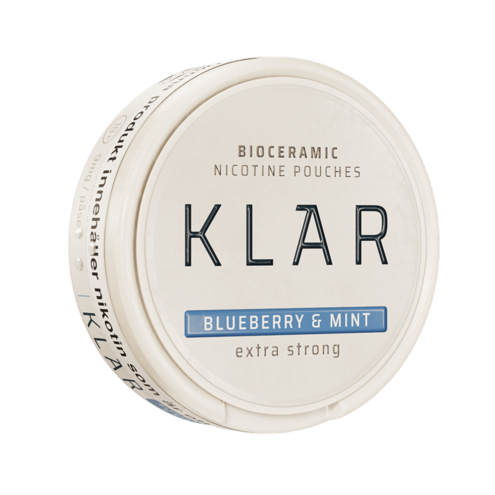 KLAR Blueberry & Mint Extra Strong