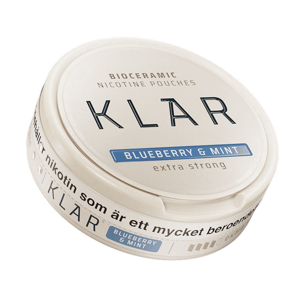 KLAR Blueberry & Mint Extra Strong