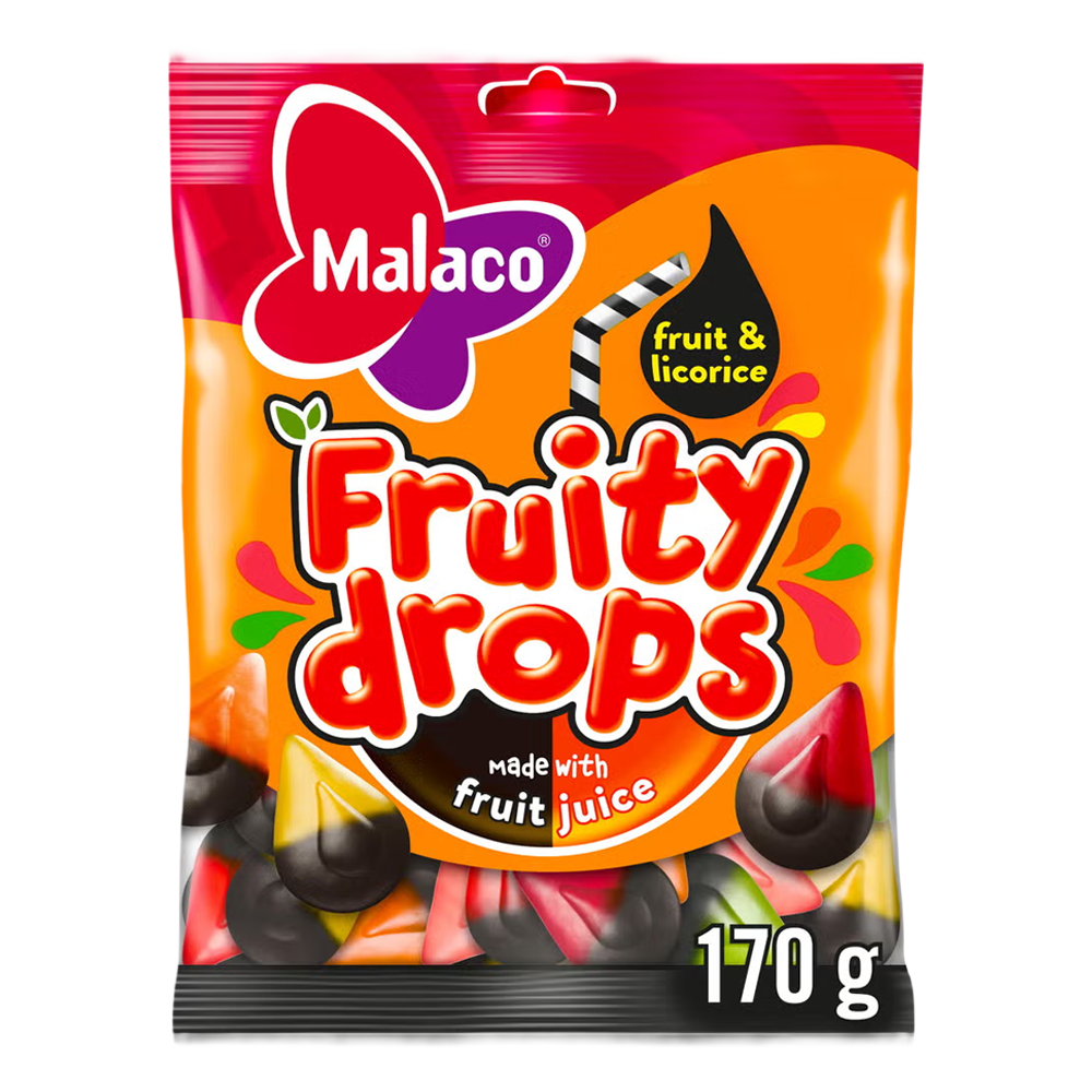 Fruity Drops Frukt & Lakrits