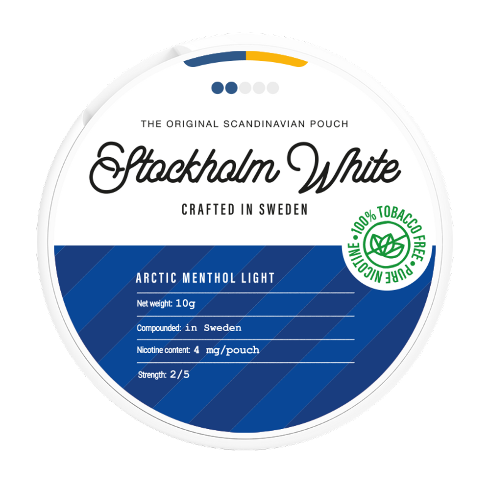 Stockholm White Arctic Menthol Light