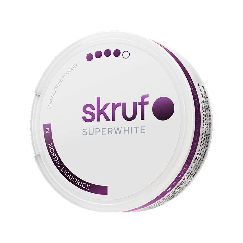 Skruf Nordic Liquorice XTRA #58