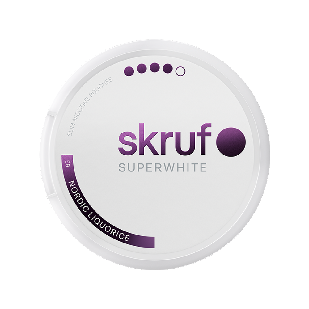Skruf Nordic Liquorice XTRA #58