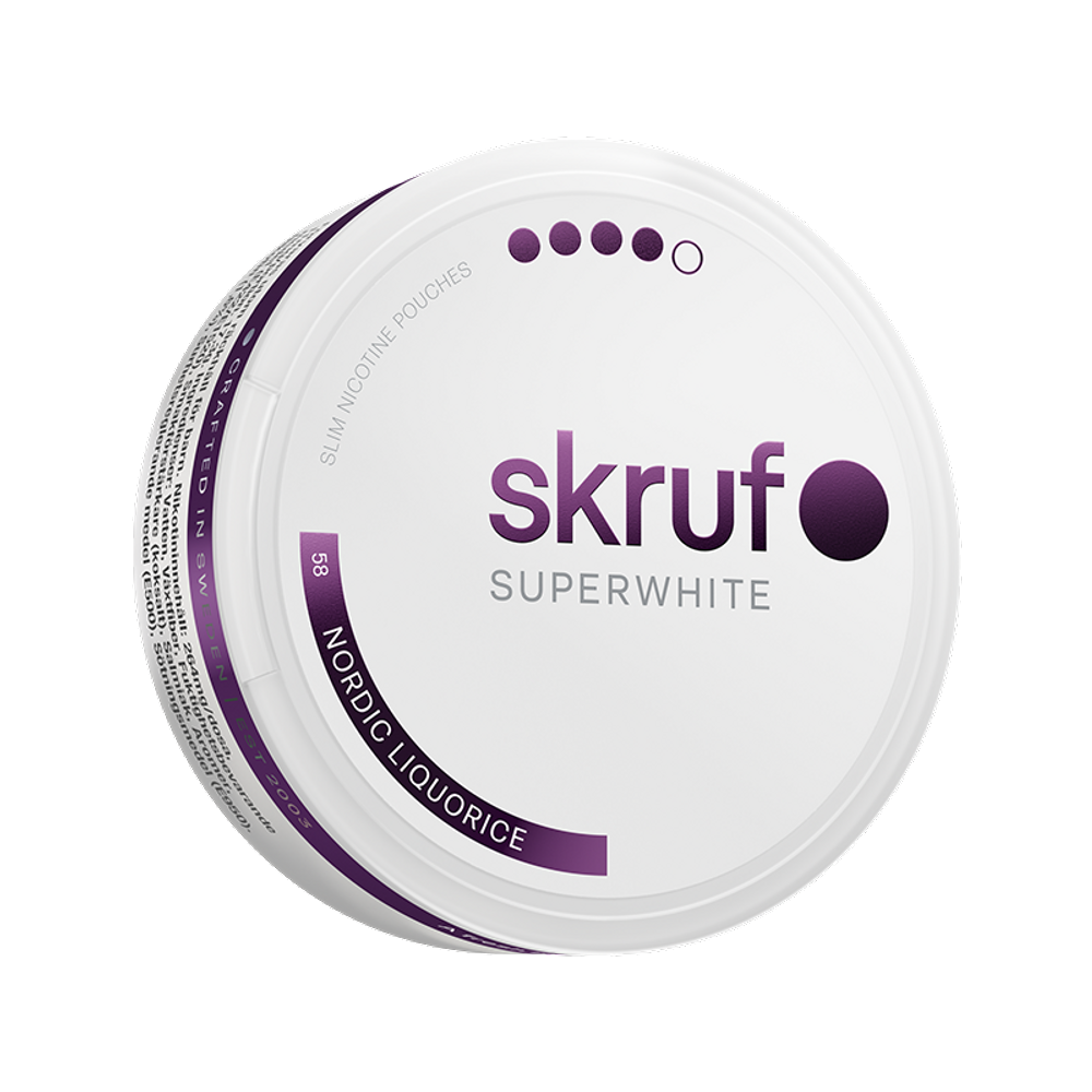 Skruf Nordic Liquorice XTRA #58