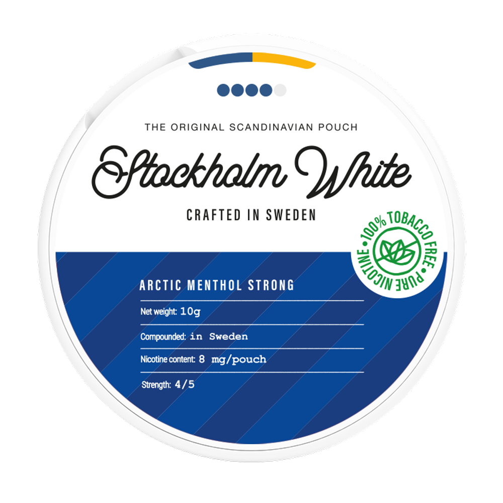 Stockholm White Arctic Menthol Strong