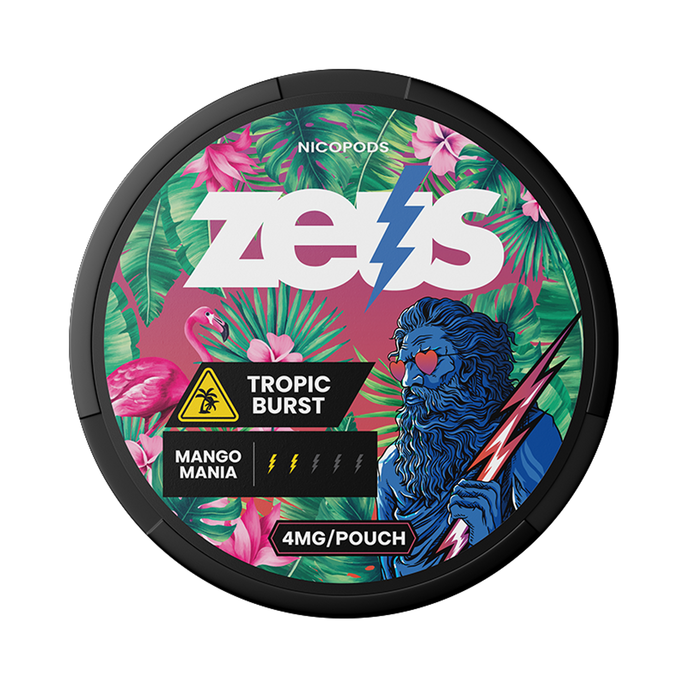 ZEUS Tropic Burst Light | Nicotine Pouches at Whitepouches.com