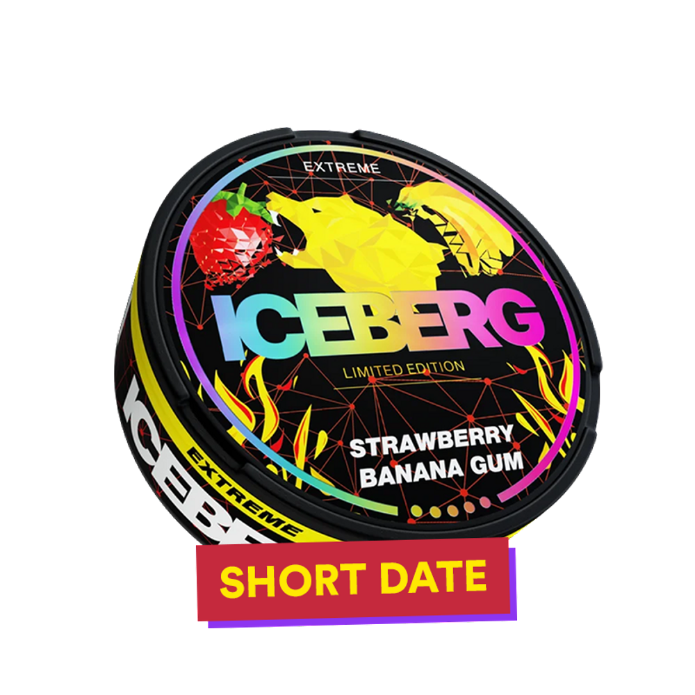 Iceberg Strawberry Banana Gum