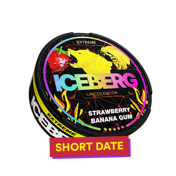 Iceberg Strawberry Banana Gum