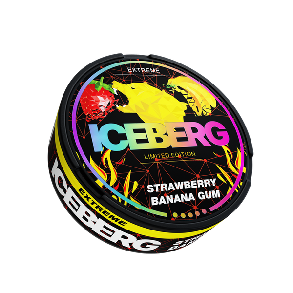 Iceberg Strawberry Banana Gum
