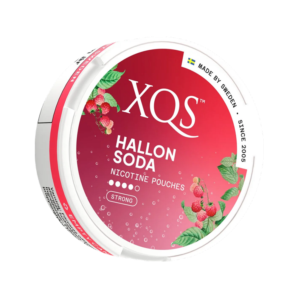 XQS Hallonsoda Strong