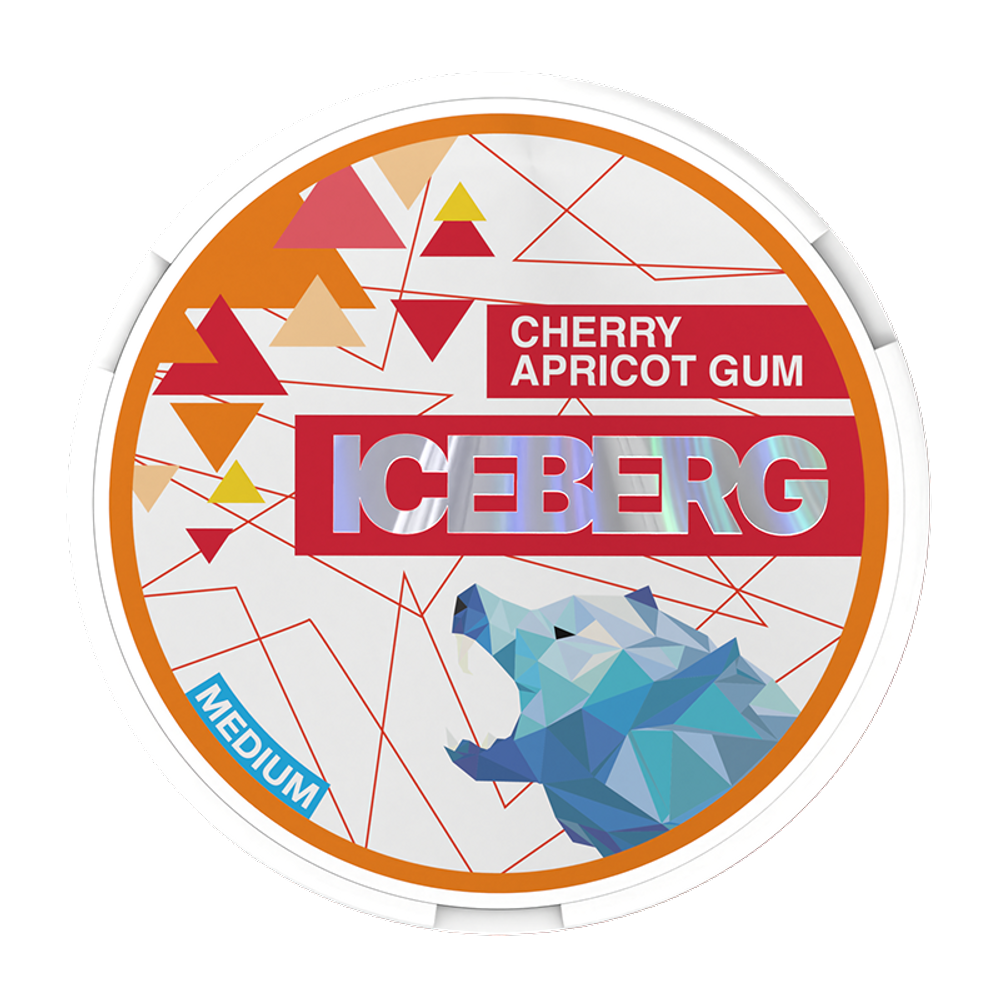 Iceberg Cherry Apricot Gum Medium