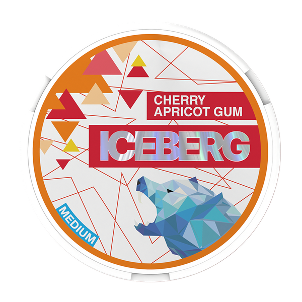 Iceberg Cherry Apricot Gum Medium