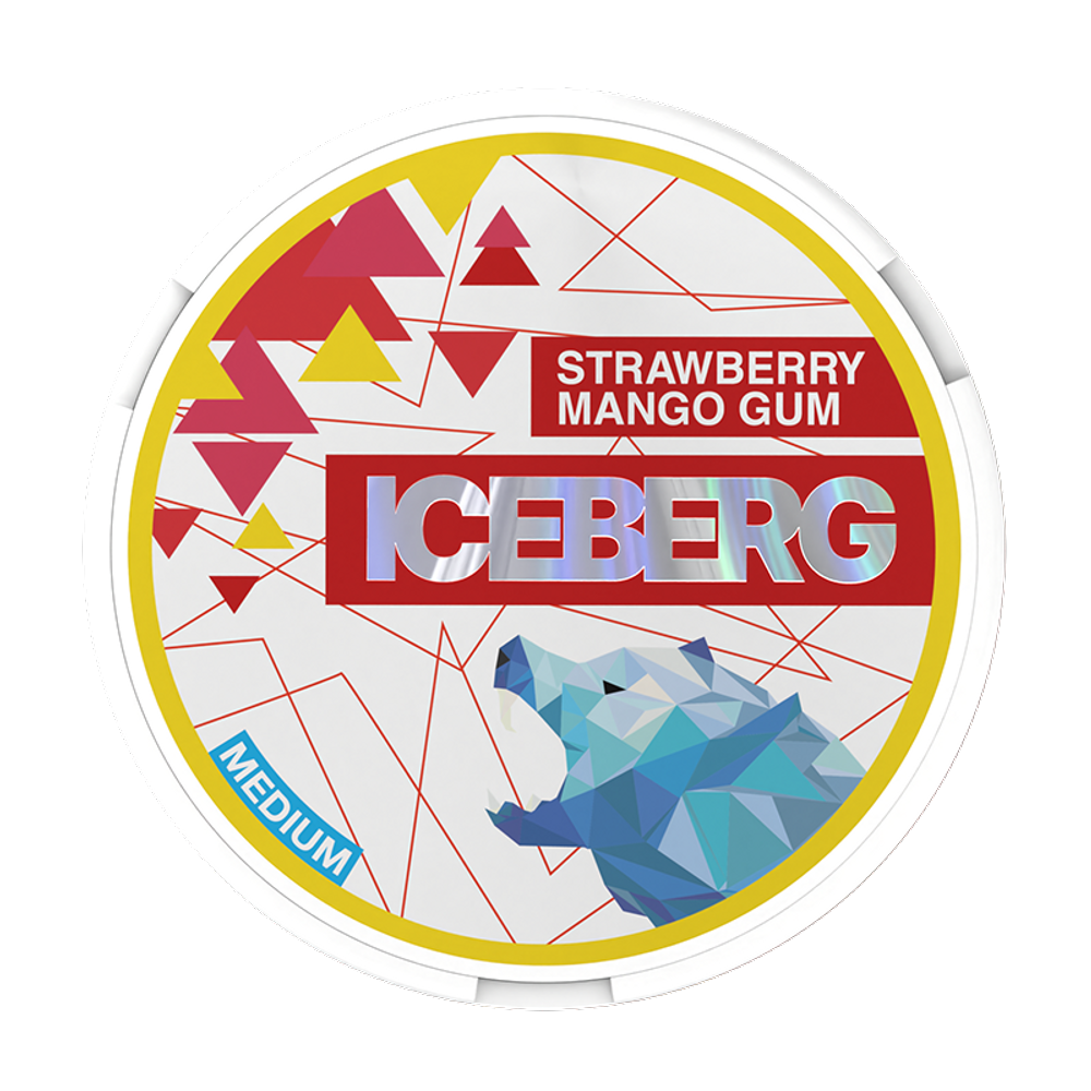 Iceberg Strawberry Mango Gum Medium
