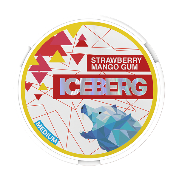 Iceberg Strawberry Mango Gum Medium