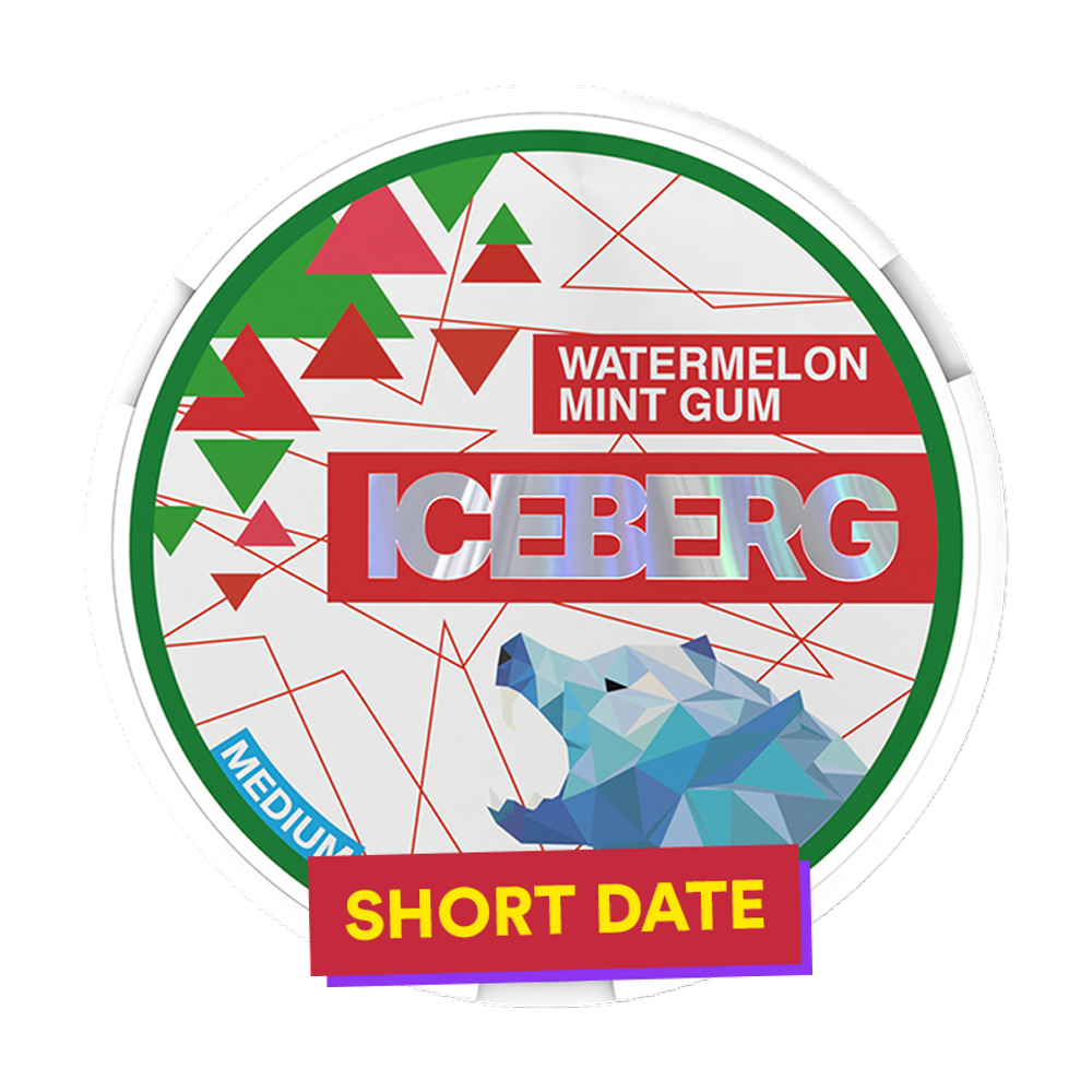 Iceberg Watermelon Mint Gum Medium