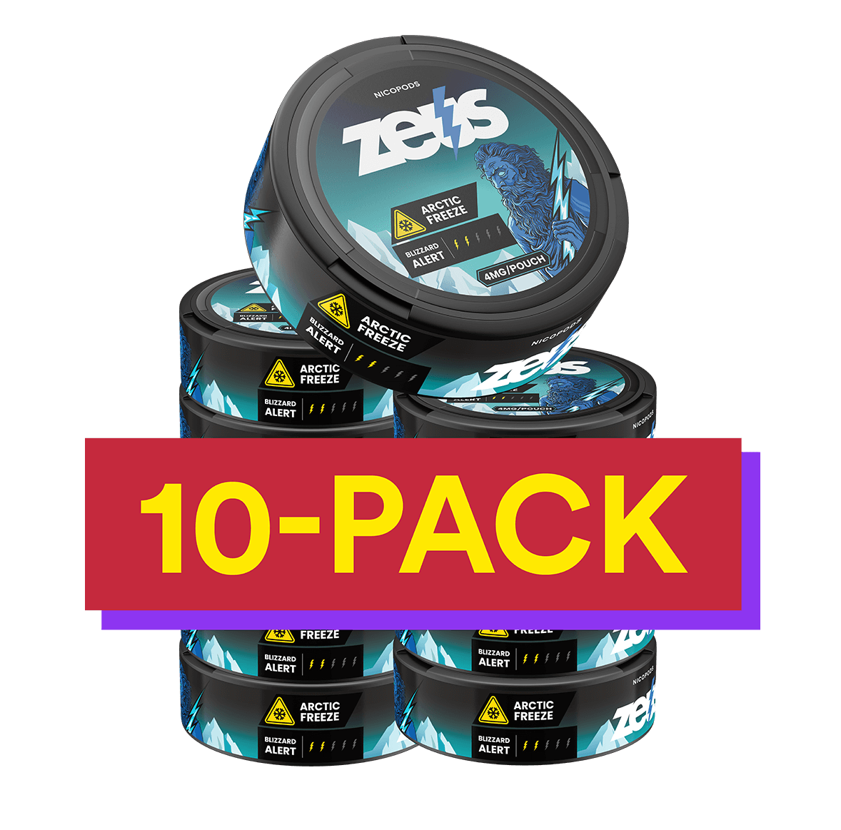 10x ZEUS Arctic Freeze Light