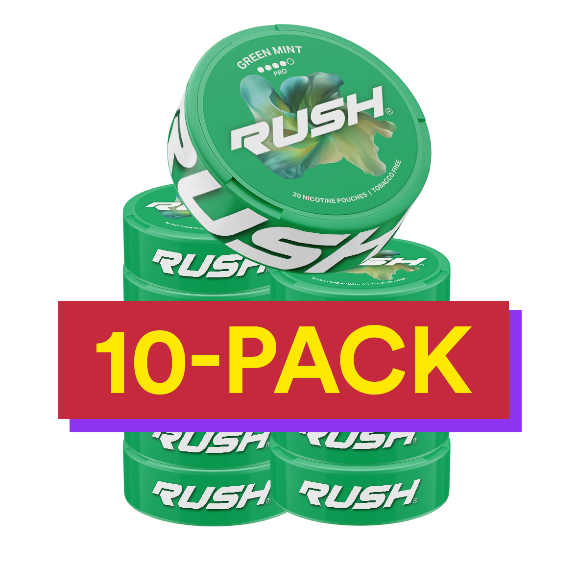 10x Rush Green Mint PRO