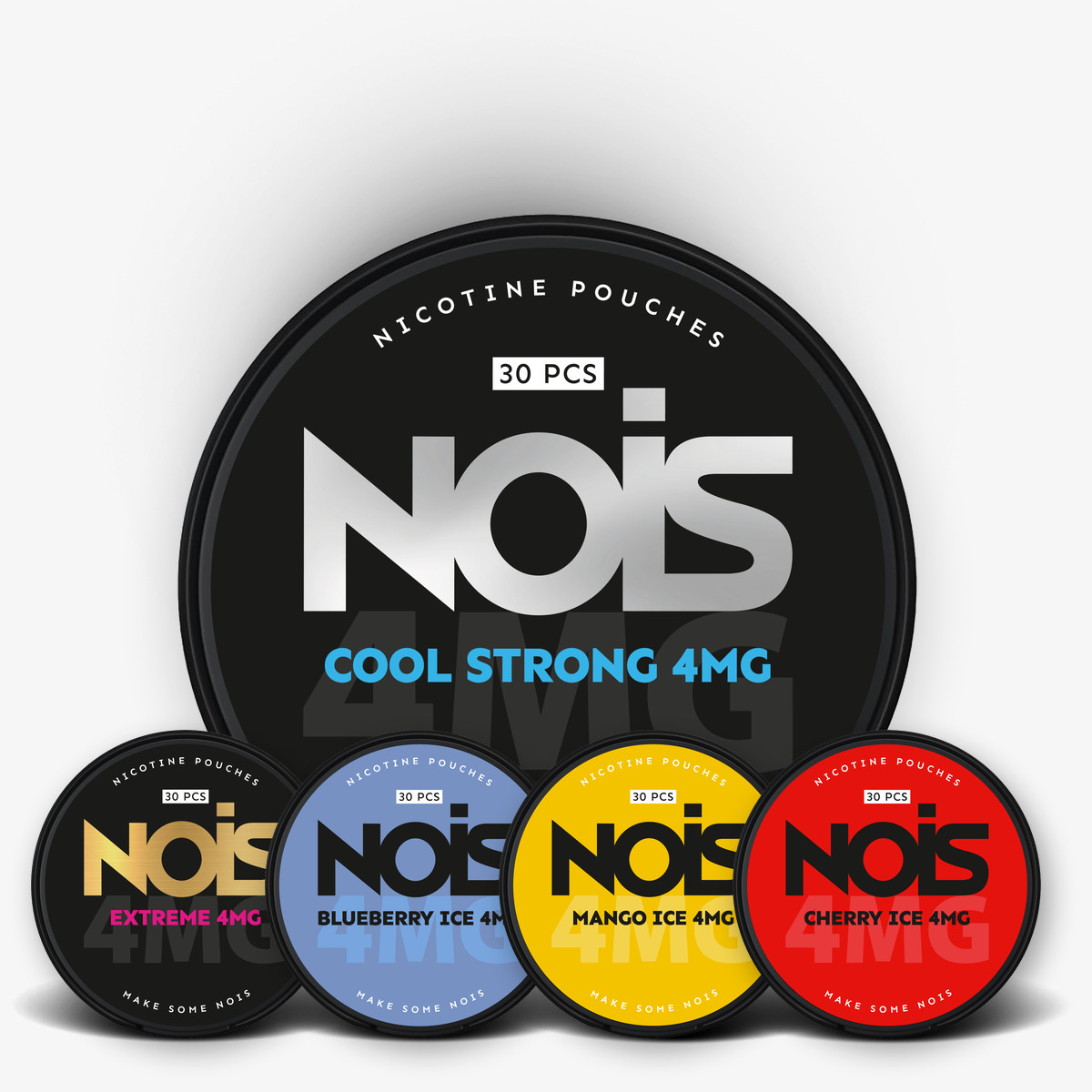 NOIS Light Ice Line-Up - 5 Cans