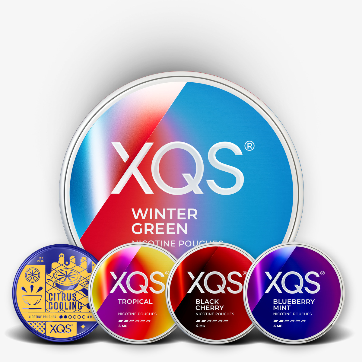 XQS Light Fresh Mix - 5 Cans